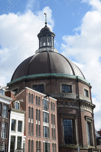 Ronde Lutherse Kerk in Amsterdam photo