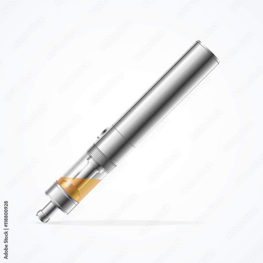 Vaporizer E-sigaret. Vector Vaporizer E-sigaret. Vector