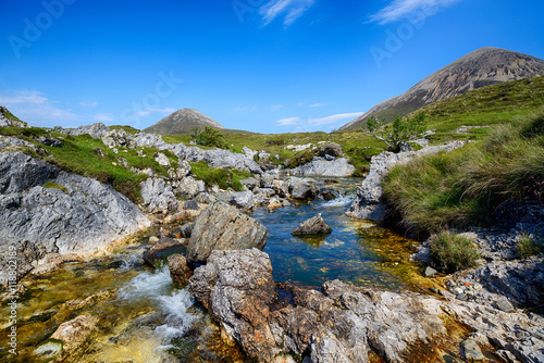 The Allt Aisridh River on the Isle of Skye