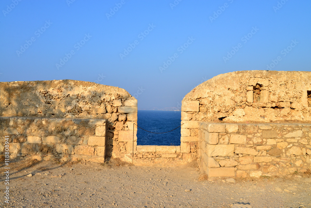 Rethymno Fortezza fortress detail