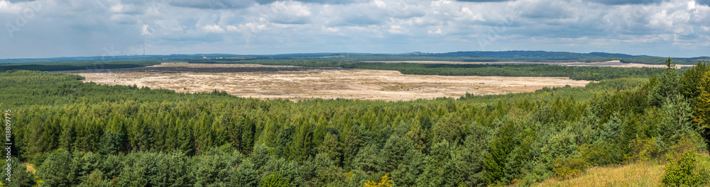 Pustynia Błędowska panorama