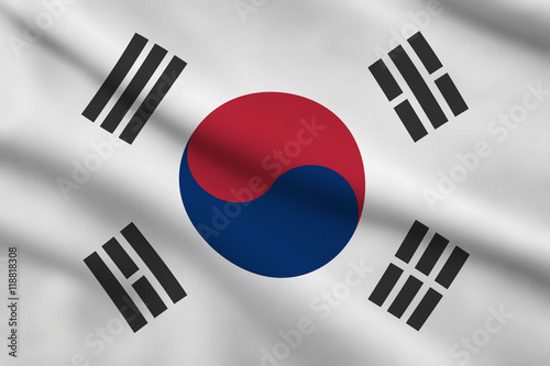 Flag of South Corea