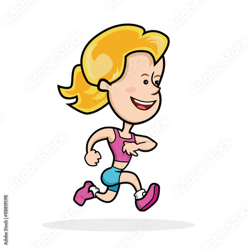 Woman Jogging