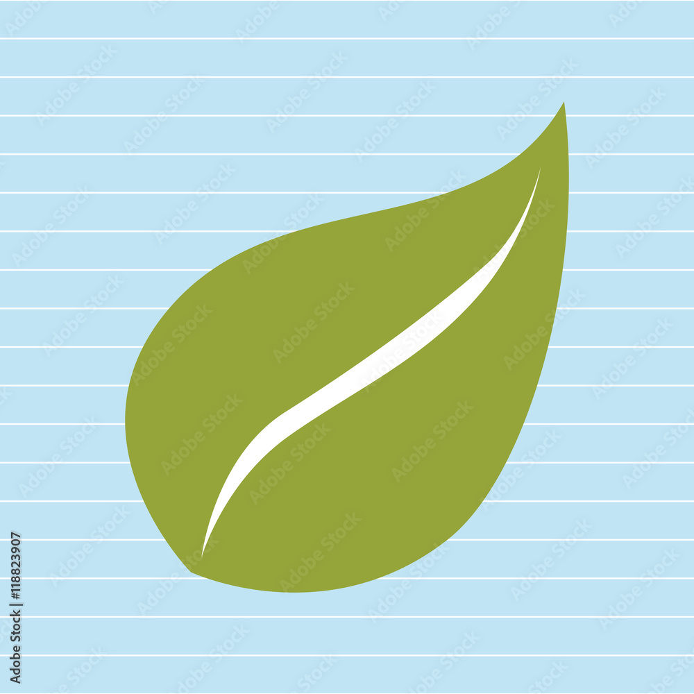 leaf plant natural sheet vector illustration design leaf plant natural sheet vector illustration design
