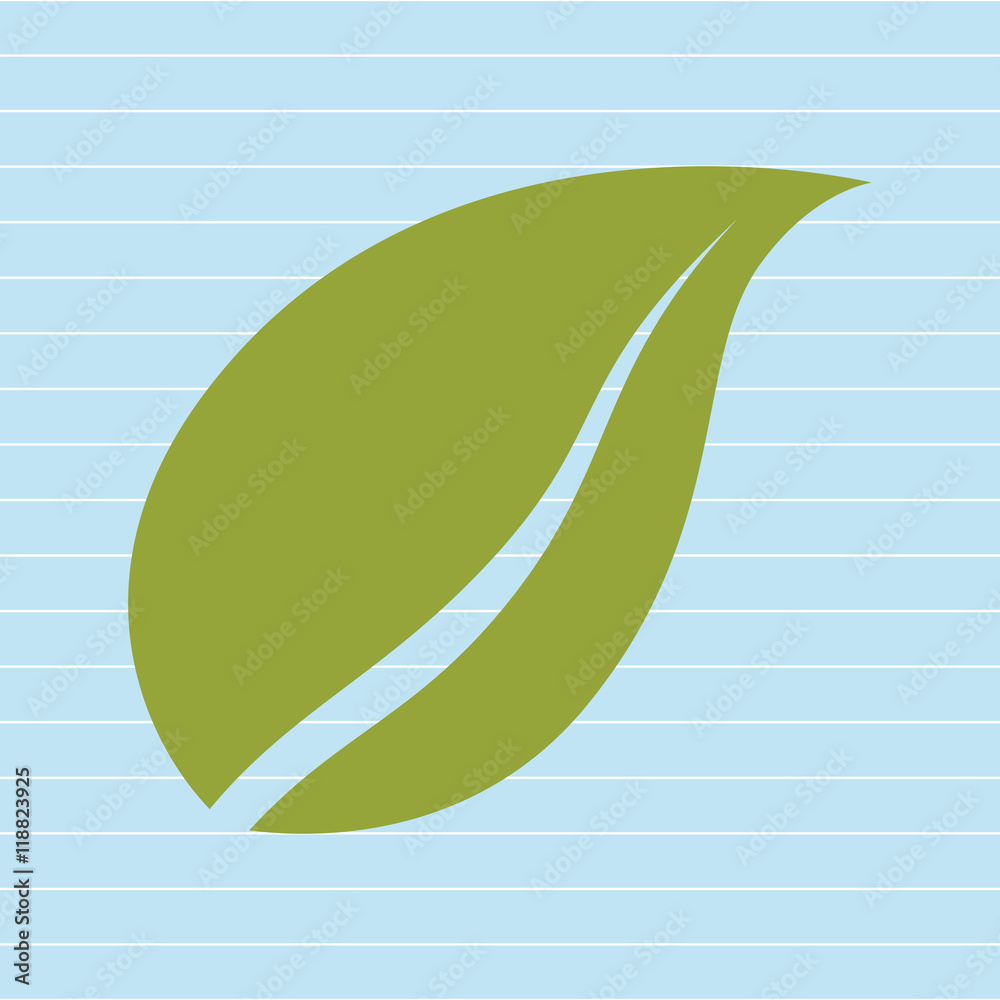 leaf plant natural sheet vector illustration design leaf plant natural sheet vector illustration design