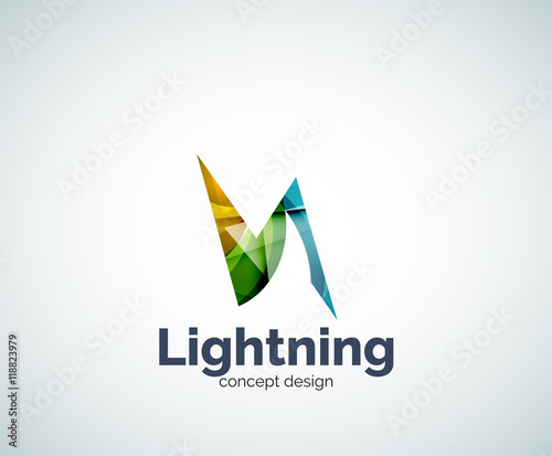 Free Download Lightning logo template - GFXLoad