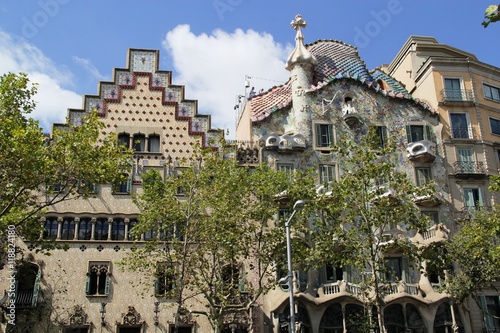 maison Batllo de Gaudi à Barcelonne photo