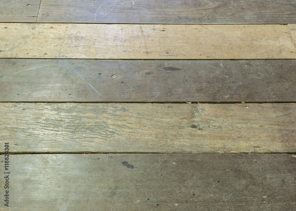 Naklejka premium Stare tło drewna, vintage ton, tekstury desek