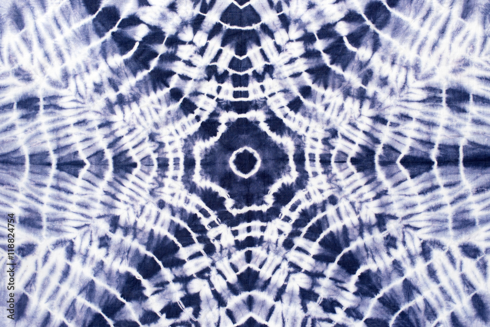 Fototapeta premium tie dyed pattern abstract background. 