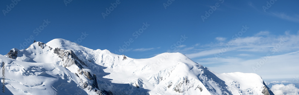 Mont Blanc skyline