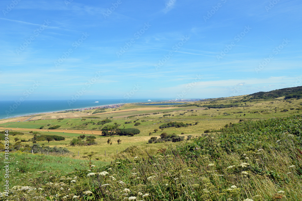 Fototapeta premium Blick auf Calais