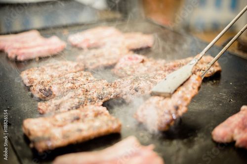 Salsiccia alla piastra