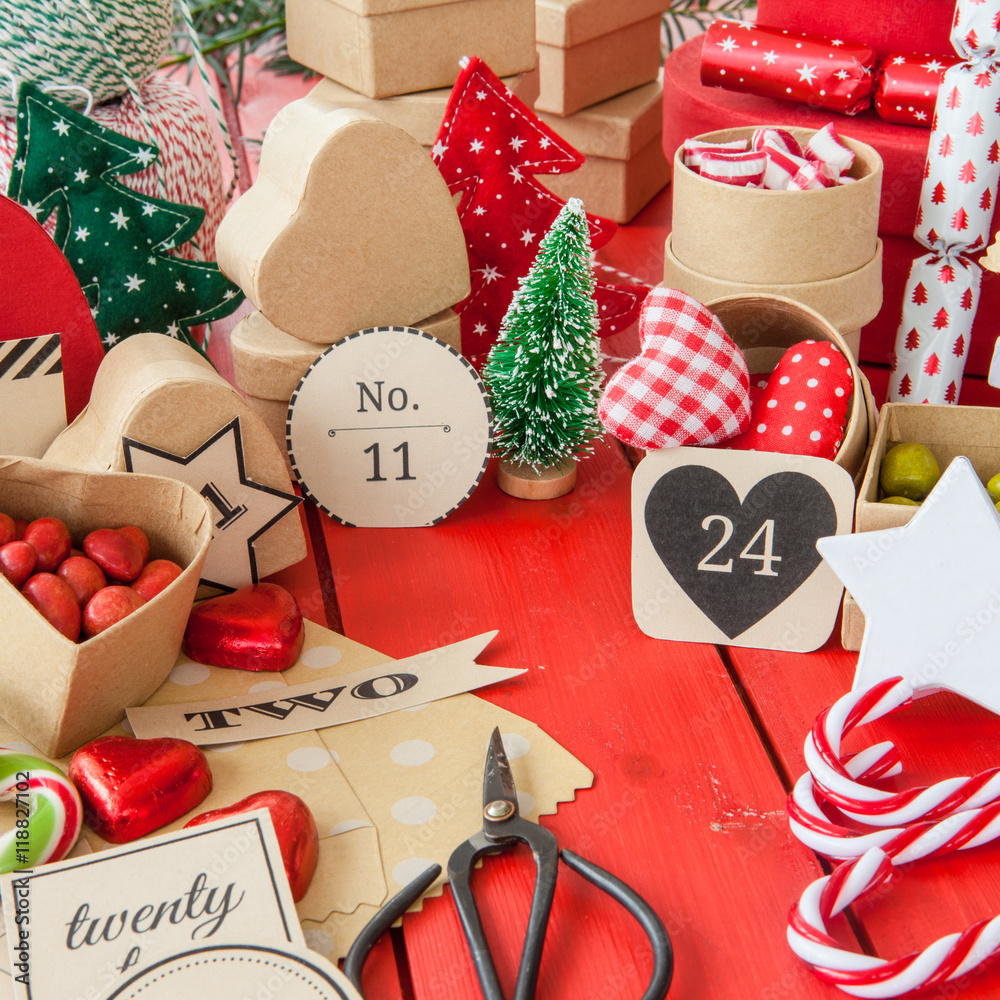 Wunschmotiv: Adventskalender basteln #118827102