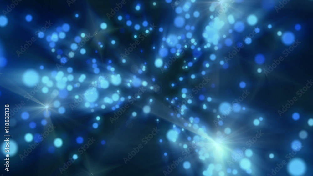 Fototapeta premium Streszczenie tło cząstek