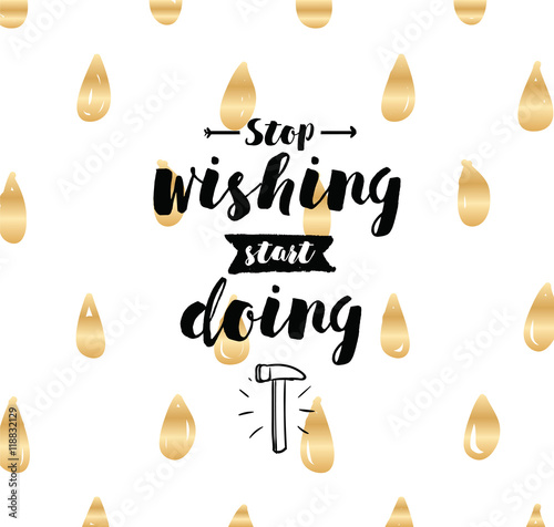 Typography for poster, invitation, greeting card or t-shirt.