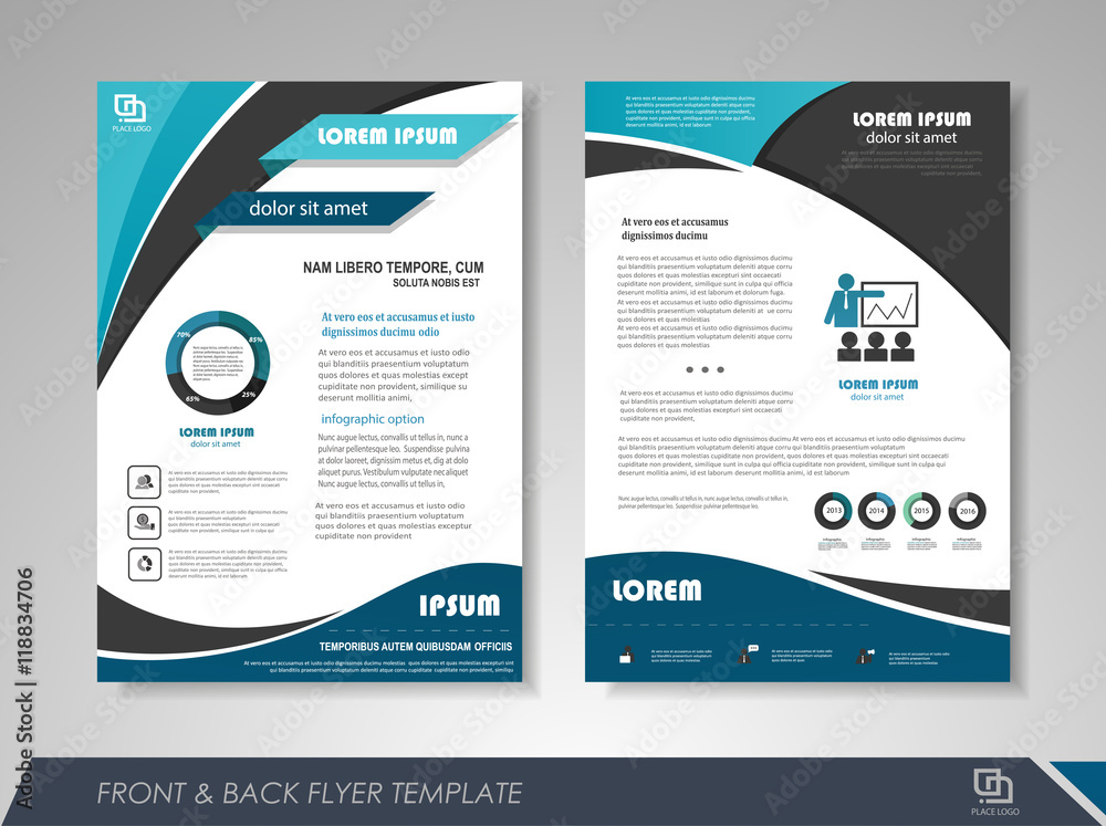 Obraz premium Business brochure