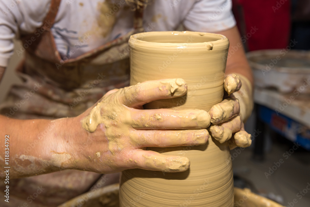 pottery - the hands of the potter masters