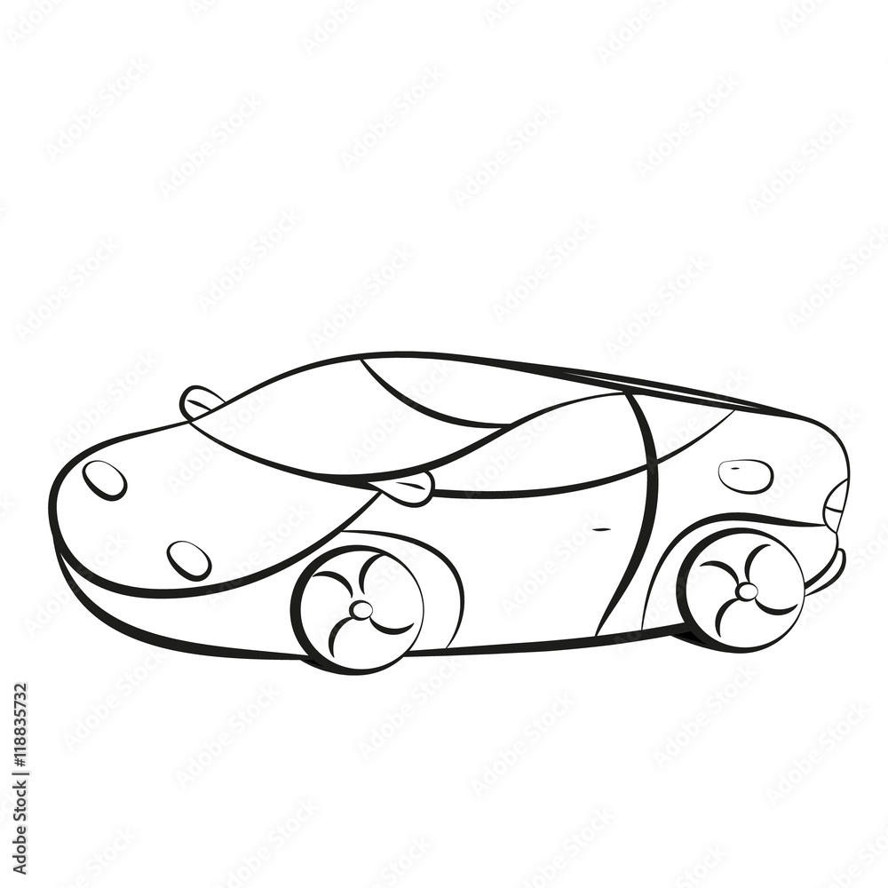Logo auto. Vector illustration