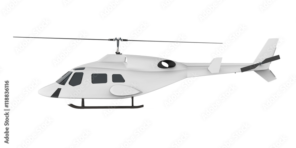 Helicopter Isolated