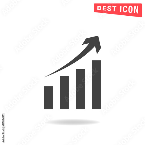 Graph chart icon