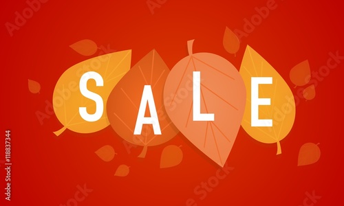 Happy Red Autumn Sale Time, discounts after summer
