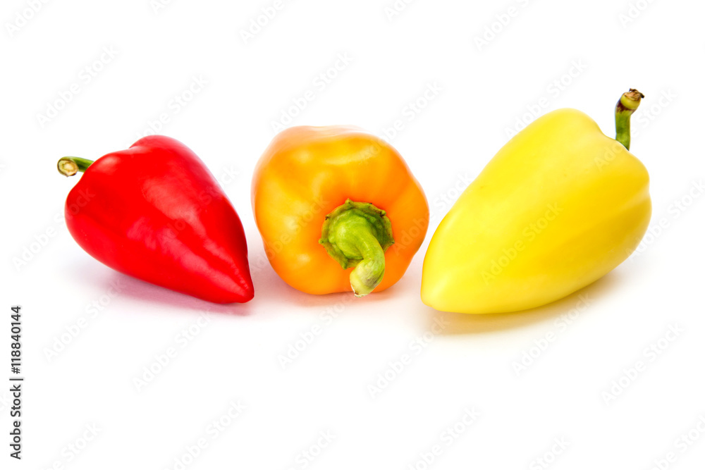 pepper isolated on white background pepper isolated on white background