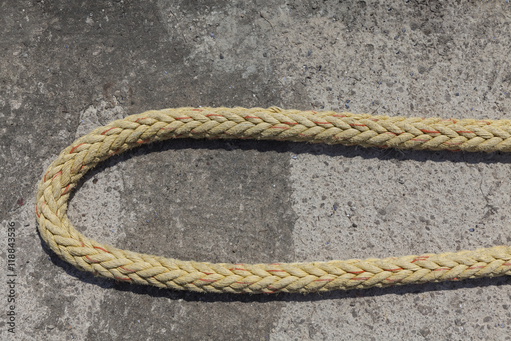 Obraz premium marine rope close up