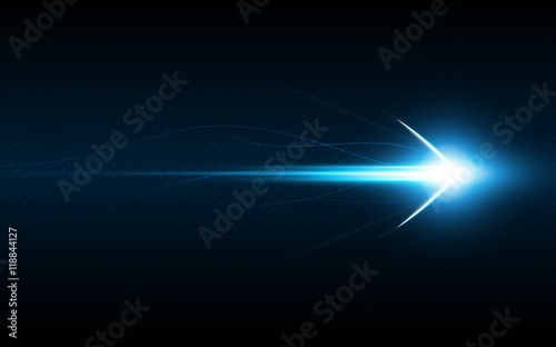 abstract arrow symbol forward speed technology innovation concept Fototapete