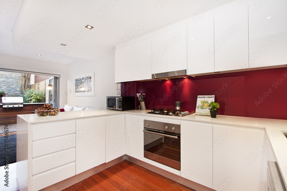 Modern gourmet kitchen interior Modern gourmet kitchen interior