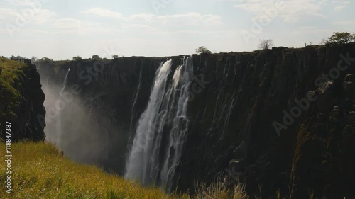View of Victoria Falls from Zambia side