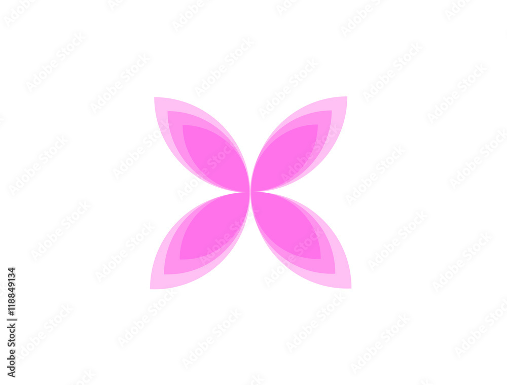 Butterfly Icon Logo Company