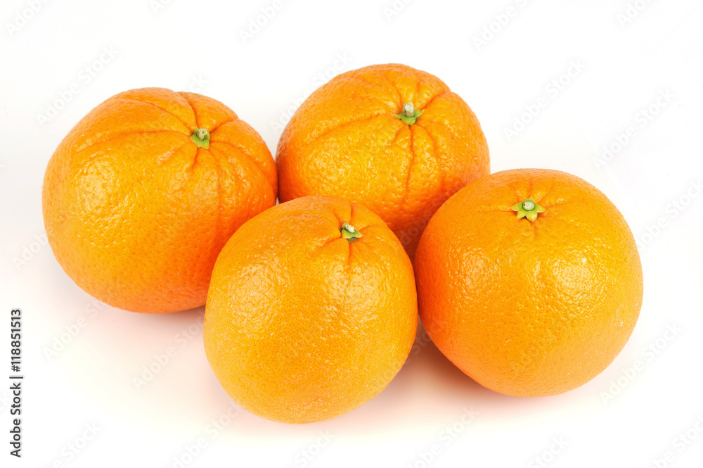 fresh orange isolated on white background fresh orange isolated on white background