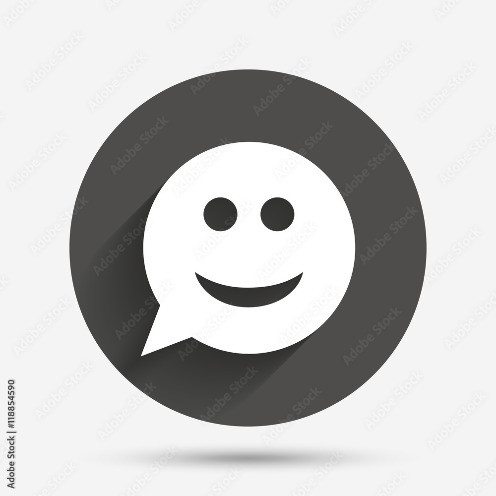 Smile face sign icon. Smiley symbol. Smile face sign icon. Smiley symbol.