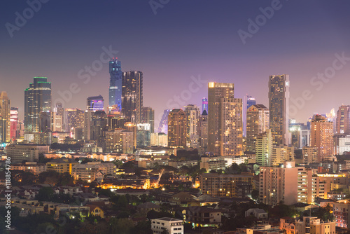 Bangkok city at twilight © tope007