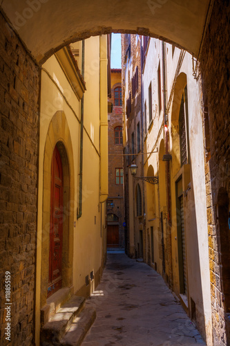 alley in the old town of Florence