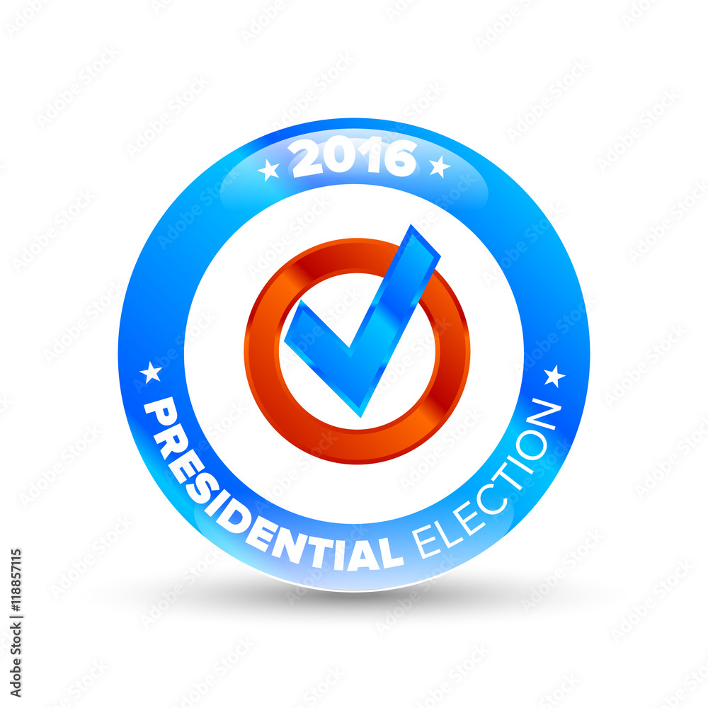 United States Election Vote Badge United States Election Vote Badge
