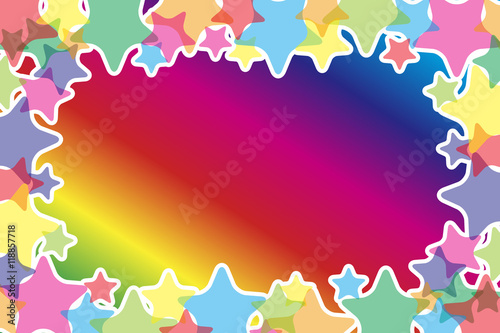 #Background #wallpaper #Vector #Illustration #design #free #free_size #charge_free #colorful #color rainbow,show business,entertainment,party,image  背景素材,星,スターダスト,キラキラ,光,虹,レインボー,カラフル,テキストスペース,コピースペース
