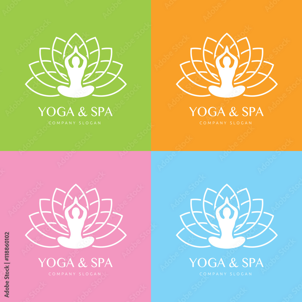 Yoga logo,spa logo Yoga logo,spa logo