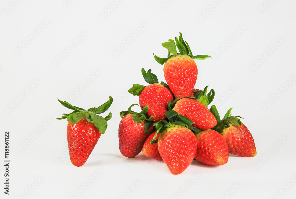Stawberry with white background Stawberry with white background