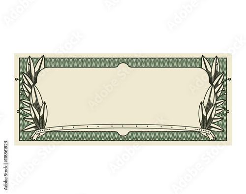 bill dollar print seal isolated icon vector illustration design