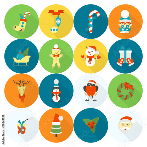 Christmas and Winter Icons Collection