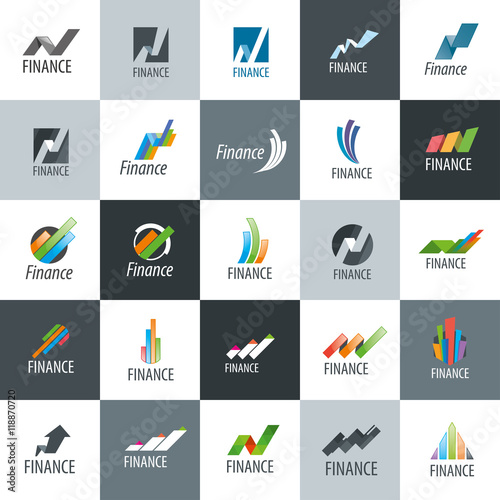 Vector logo Finance