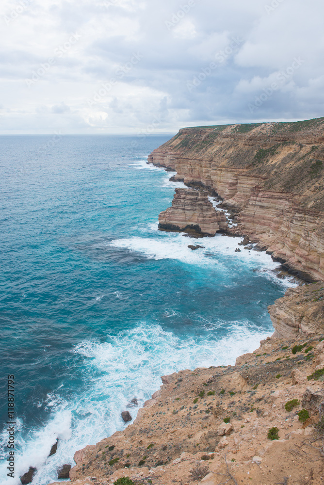 Kalbarri Cliff Coast Australia