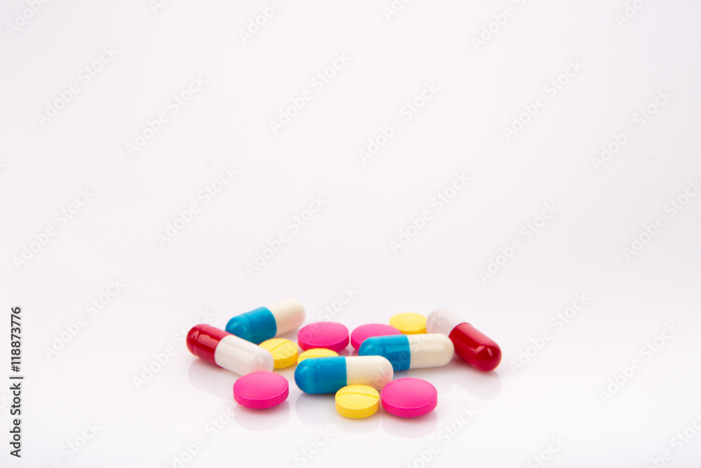 Composition with variety of drug pills and dietary supplements Composition with variety of drug pills and dietary supplements