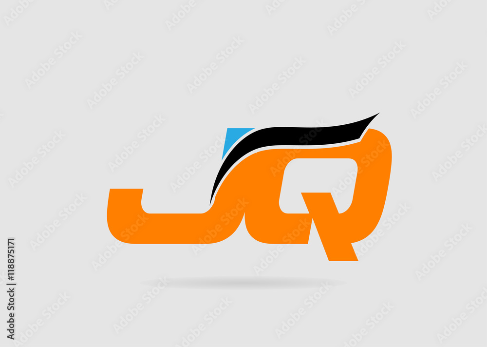 jq-initial-overlapping-letter-logo-stock-adobe-stock