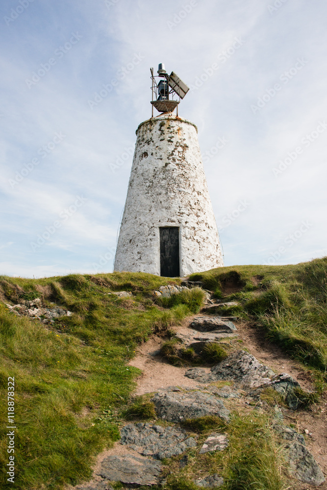 Llanddwyn lighthouse, North Wales