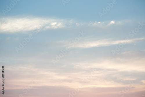 Fototapeta Naklejka Na Ścianę i Meble -  Cloudy sky in vintage color.