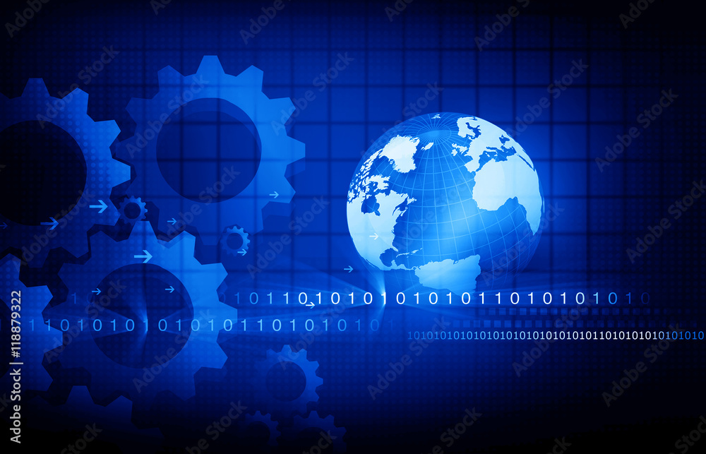 Global communication technology background Global communication technology background