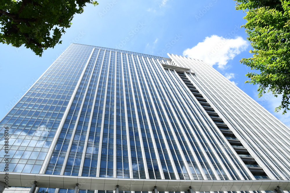 Obraz premium Office building close up