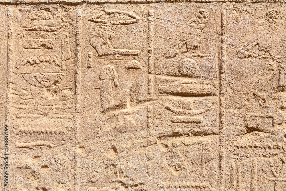 Hieroglyphs. Egypt